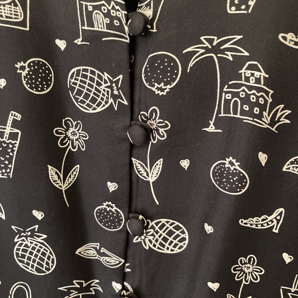 Cute Spenser Jeremy Vest 100% silk Large - Picture 5 of 5